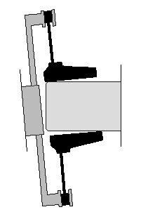 Axial misalignment
